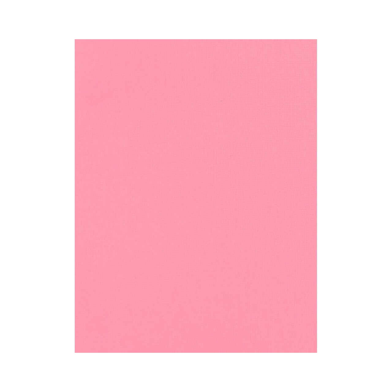 PA Paper Accents Canvas Cardstock 8.5" x 11" Pink Punch, 73lb colored cardstock paper for card making, scrapbooking, printing, quilling and crafts, 1000 piece box